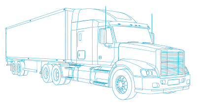 Freight truck illustration